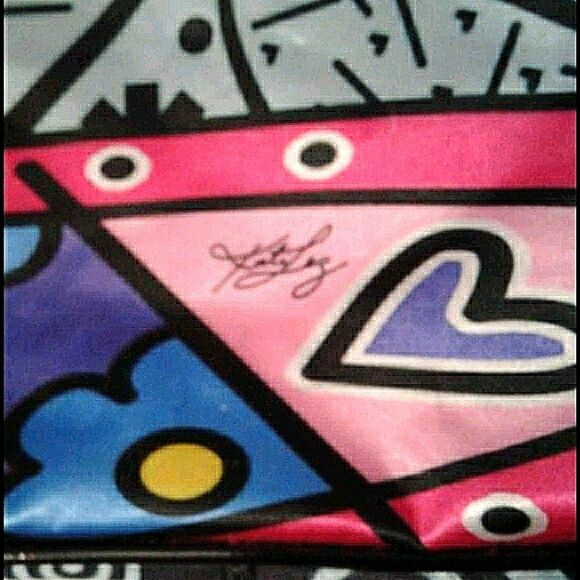 Kati Lez Retro Y2K Colorful Butterflies Trendy Artsy Tote Bag - Picture 7 of 8